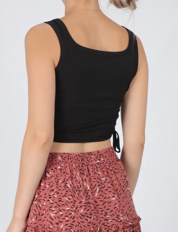 Top SHEIN, negru Negru