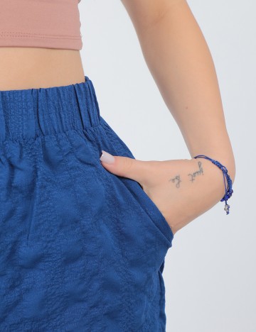 Pantaloni Scurti Vero Moda, albastru inchis