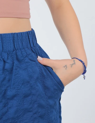 Pantaloni Scurti Vero Moda, albastru inchis Albastru