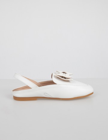 Mocasini Shein Kids, alb
