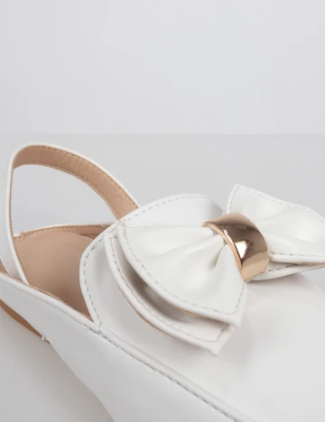Mocasini Shein Kids, alb