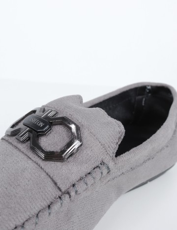 Mocasini SHEIN, gri