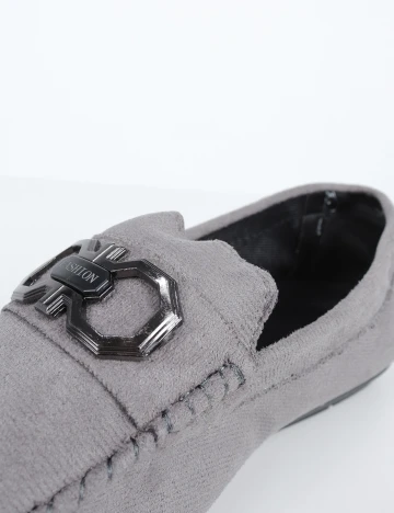 Mocasini SHEIN, gri