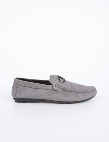 Mocasini SHEIN, gri
