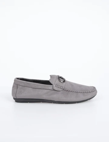 Mocasini SHEIN, gri