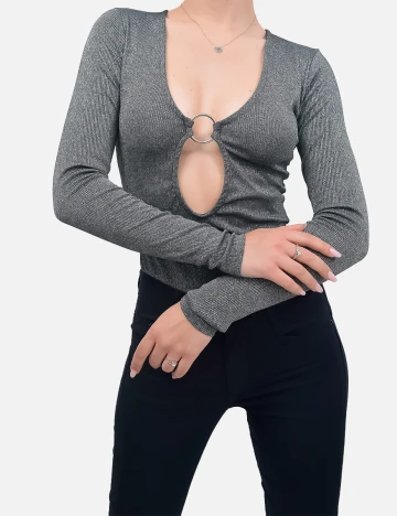 Body Pull&Bear, argintiu Gri