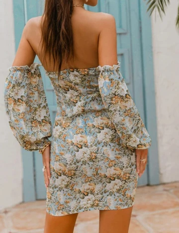 Rochie scurta Glamaker, floral