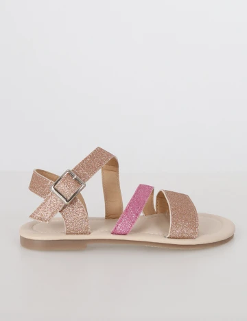 Sandale Shein Kids, auriu