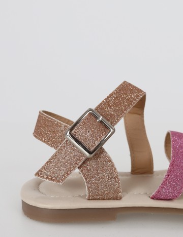 Sandale Shein Kids, auriu