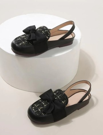 Mocasini Shein Kids, negru