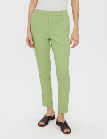 Pantaloni Vero Moda, verde, XS