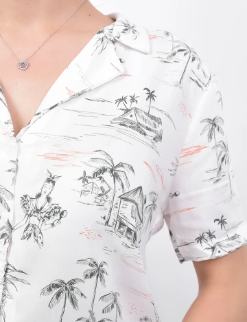 Camasa Pull&Bear, mix culori