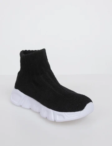 Adidasi Shein Kids, negru
