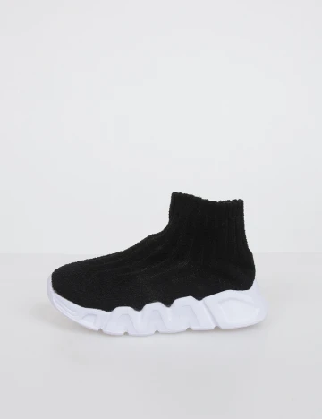 Adidasi Shein Kids, negru