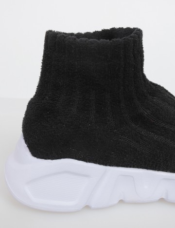 Adidasi Shein Kids, negru