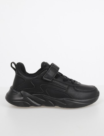 Adidasi Shein Kids, negru
