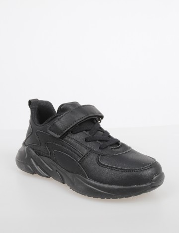 Adidasi Shein Kids, negru