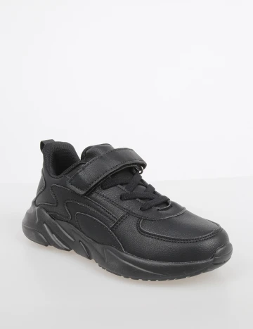 Adidasi Shein Kids, negru