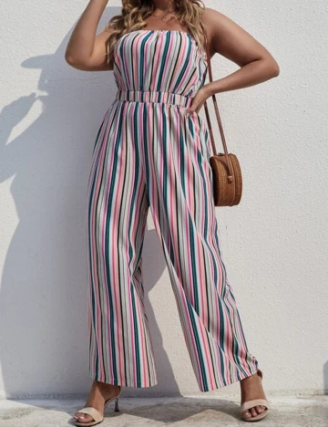 Salopeta SHEIN CURVE, mix culori