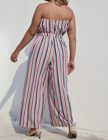 Salopeta SHEIN CURVE, mix culori