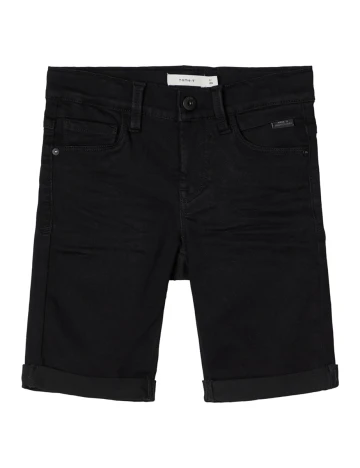 Pantaloni scurti Name It, negru Negru