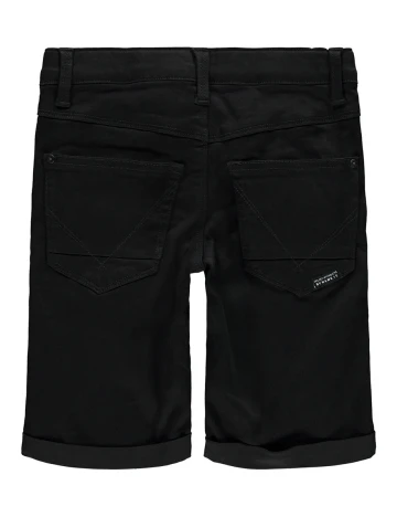 Pantaloni scurti Name It, negru Negru