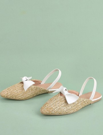 Pantofi Shein Kids, maro deschis