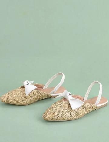 Pantofi Shein Kids, maro deschis