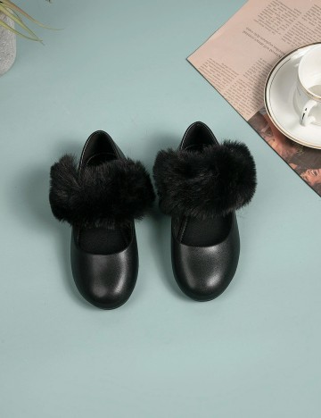 Pantofi Shein Kids, negru