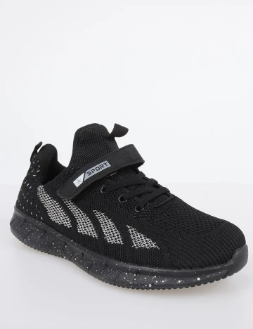 Adidasi Shein Kids, negru