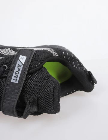 Adidasi Shein Kids, negru