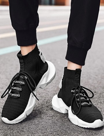Adidasi SHEIN, negru