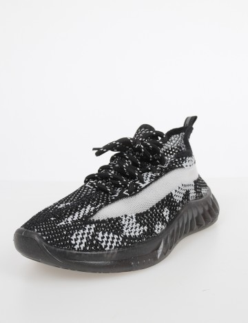 Adidasi Shein Kids, negru