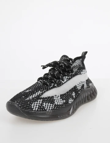 Adidasi Shein Kids, negru
