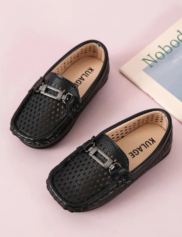 Mocasini SHEIN kids, negru