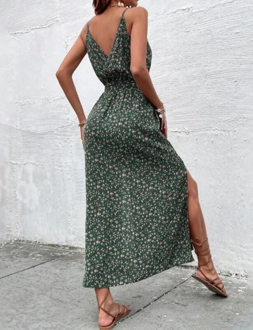 Rochie lunga SHEIN, verde