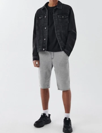 Pantaloni Scurti CROPP, gri