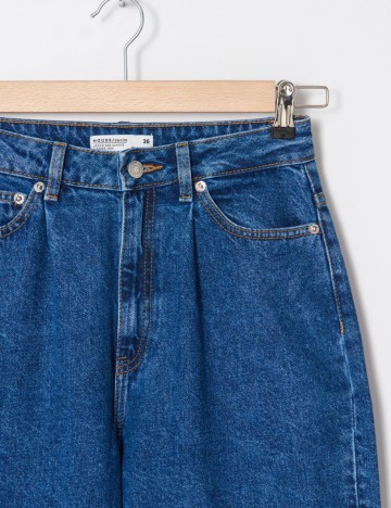 Blugi House Brand, albastru denim