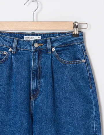 Blugi House Brand, albastru denim