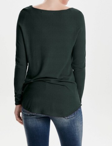 Bluza Only, verde inchis