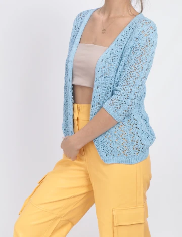 Cardigan Reserved, albastru
