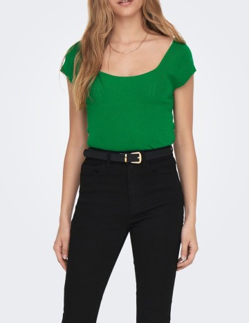 Bluza Jacqueline de Yong, verde