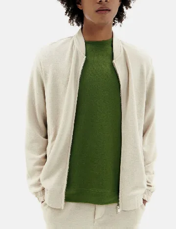 Bluza Reserved, crem Crem