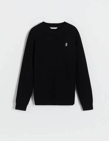 Pulover Reserved, negru