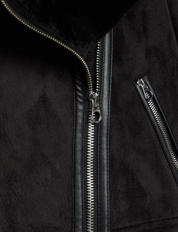 Geaca Stradivarius, negru