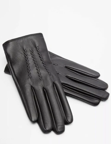Set portofel si manusi Zara, negru Negru