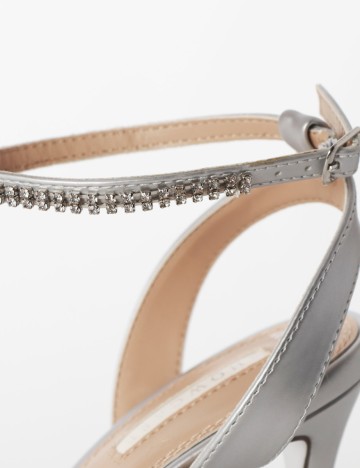 Pantofi Showcase by Dorothy Perkins, argintiu