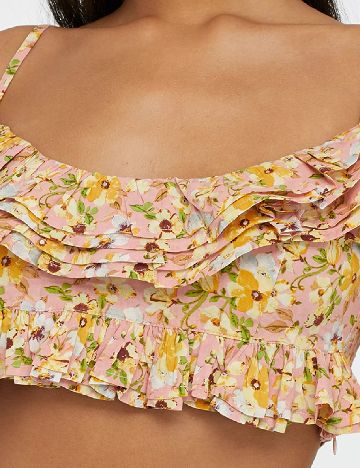 Top NELLY, floral