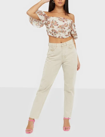 Top NELLY, floral Floral print