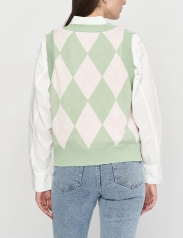 Vesta Stradivarius, roz/verde